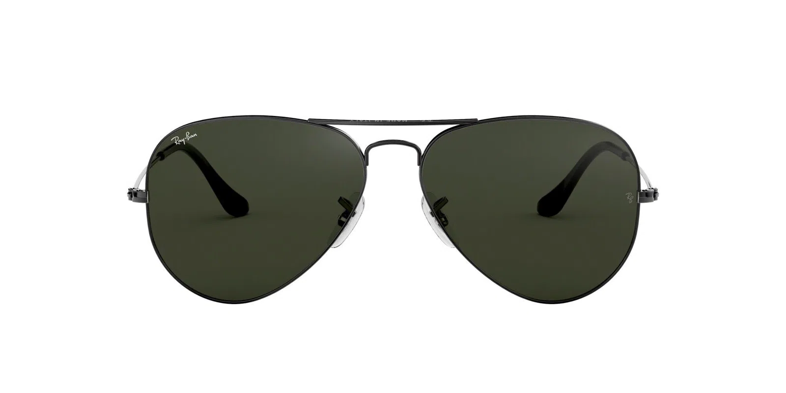 Ray Ban RB 3025 Aviator Large Metal Sunglasses - Medium - 58mm - Silver - view 42
